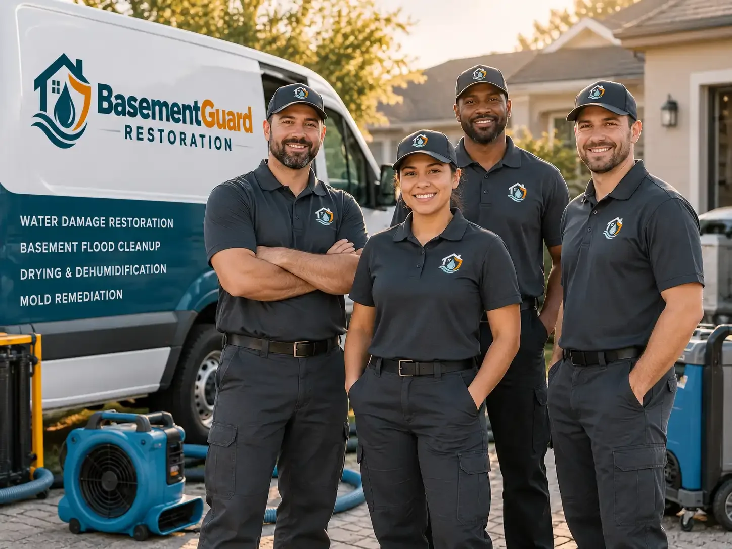 Basement Water Damage Restoration company in Welsh, LA